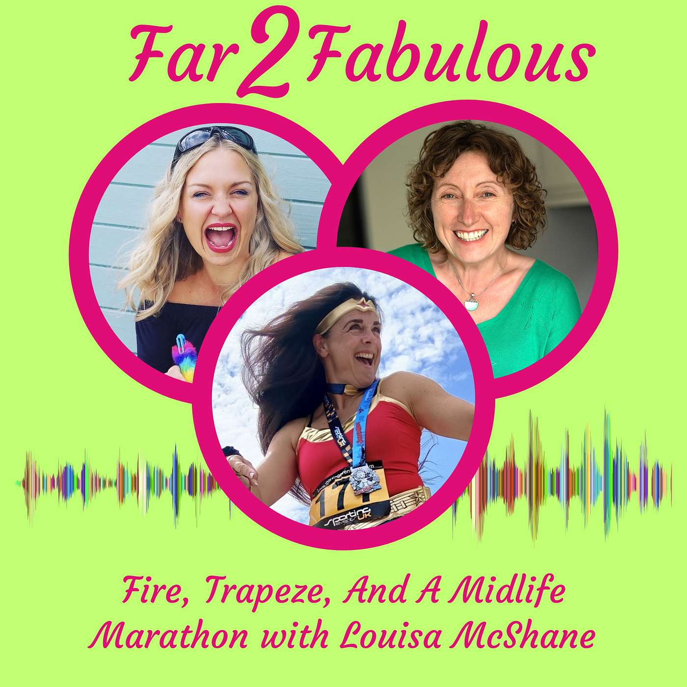 Fire, Trapeze, And A Midlife Marathon with Louisa McShane Fire, Trapeze, And A Midlife Marathon with Louisa McShane