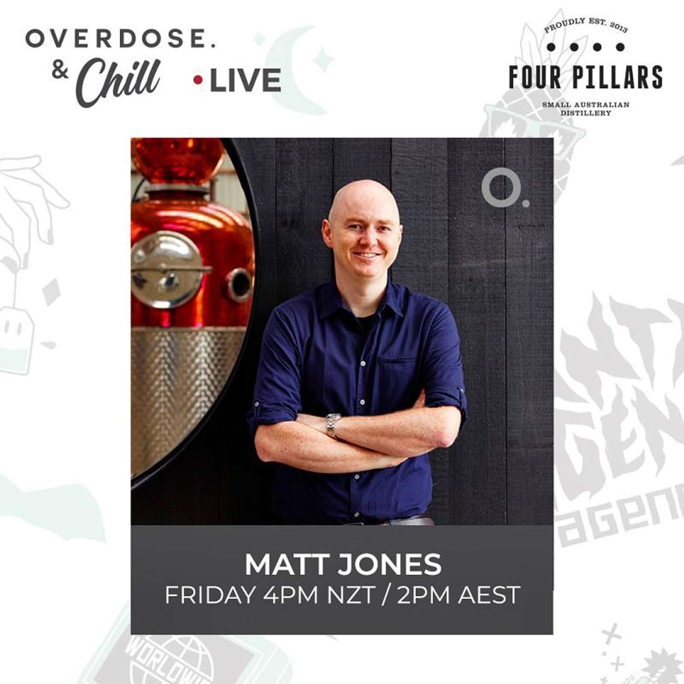 #003 : Matt Jones @ Four Pillars Gin