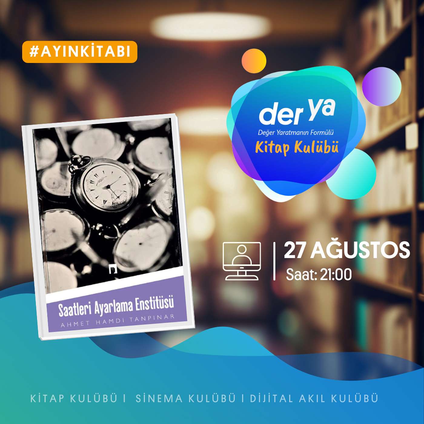 der ya Kitap Kulübü ile Saatleri Ayarlama Enstitüsü