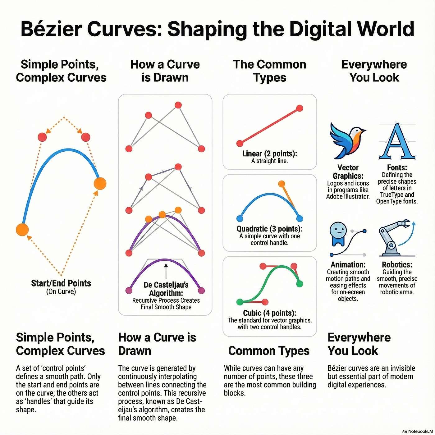 Bezier Curves: The Hidden Geometry Behind Smooth Digital Motion episode artwork