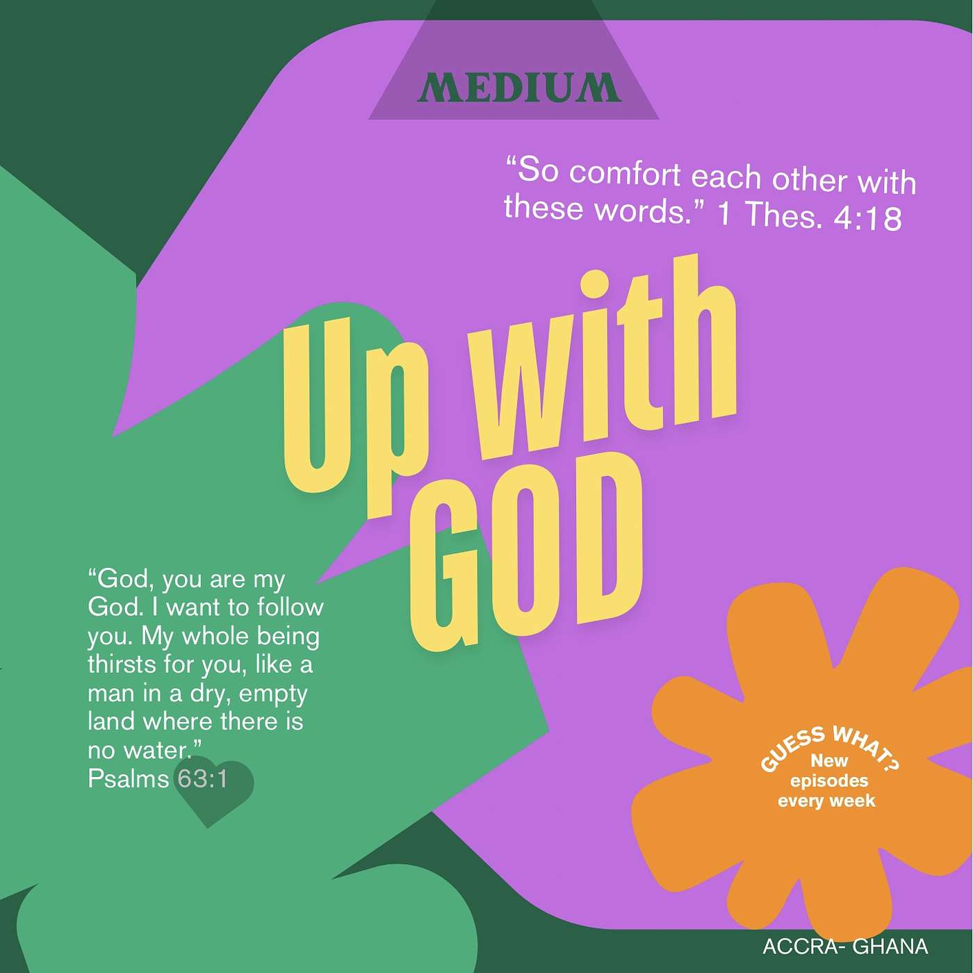UP WITH GOD podcast artwork