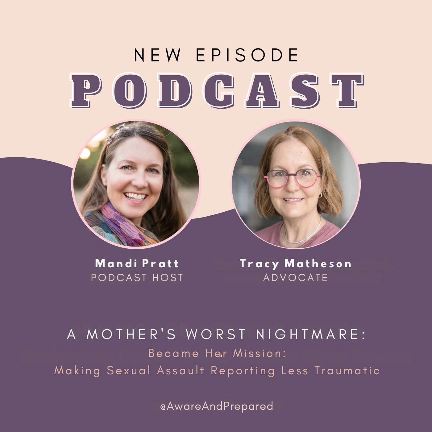 A Mother's Worst Nightmare Became Her Mission: Making Sexual Assault Reporting Less Traumatic episode artwork