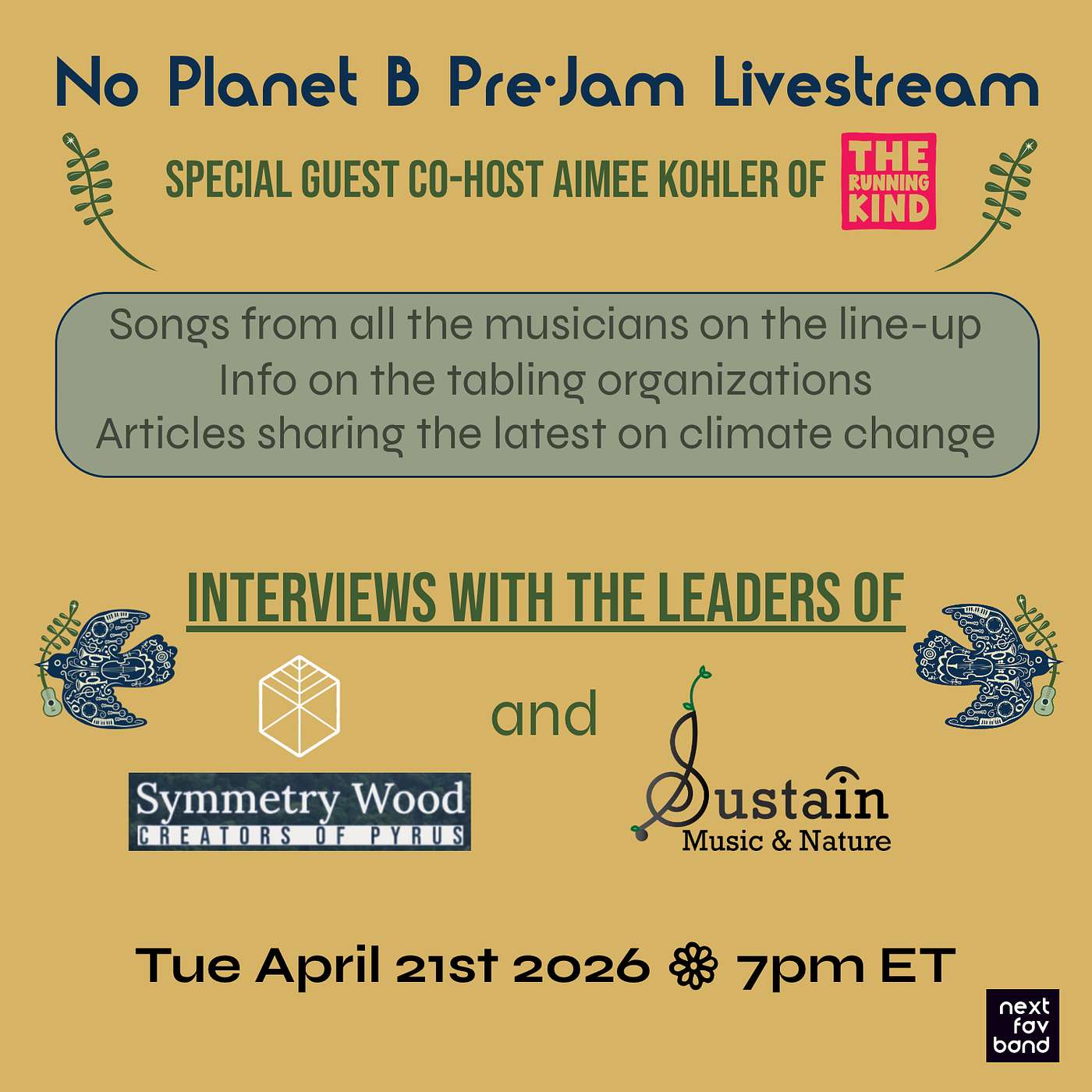 No Planet B Pre-Jam 2026 - Your Next Favorite Band No Planet B Pre-Jam 2026 - Your Next Favorite Band