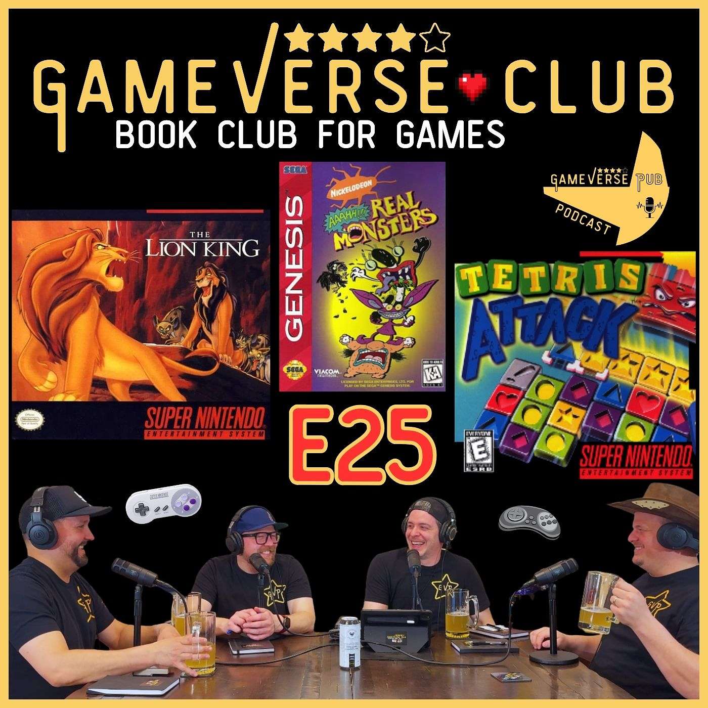 Lion King, Aaahh!!! Real Monsters and Tetris Attack - GameVerse Club