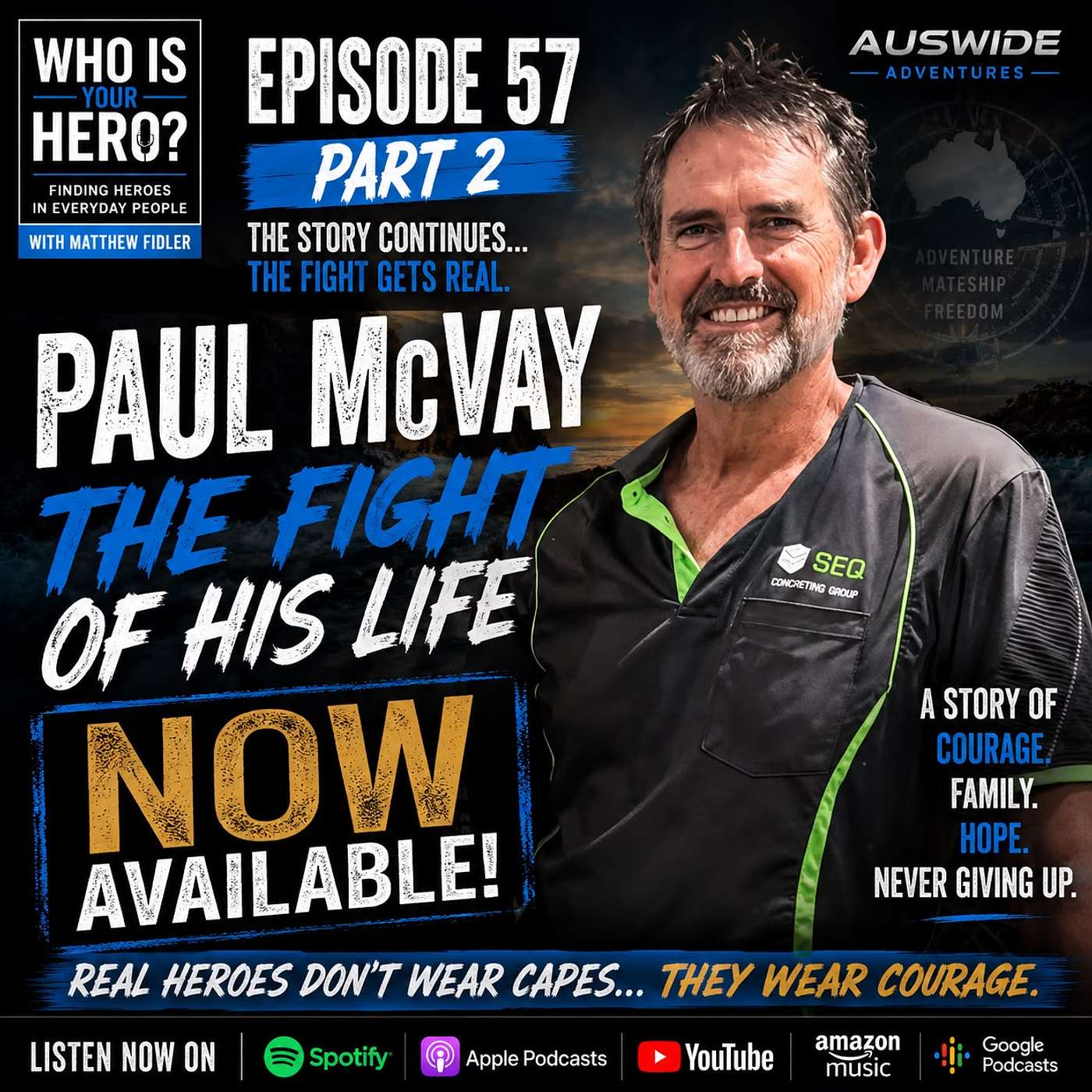🎙️ Episode 57 – Part 2 | Paul McVay – When Life Changes Forever One phone call. episode artwork