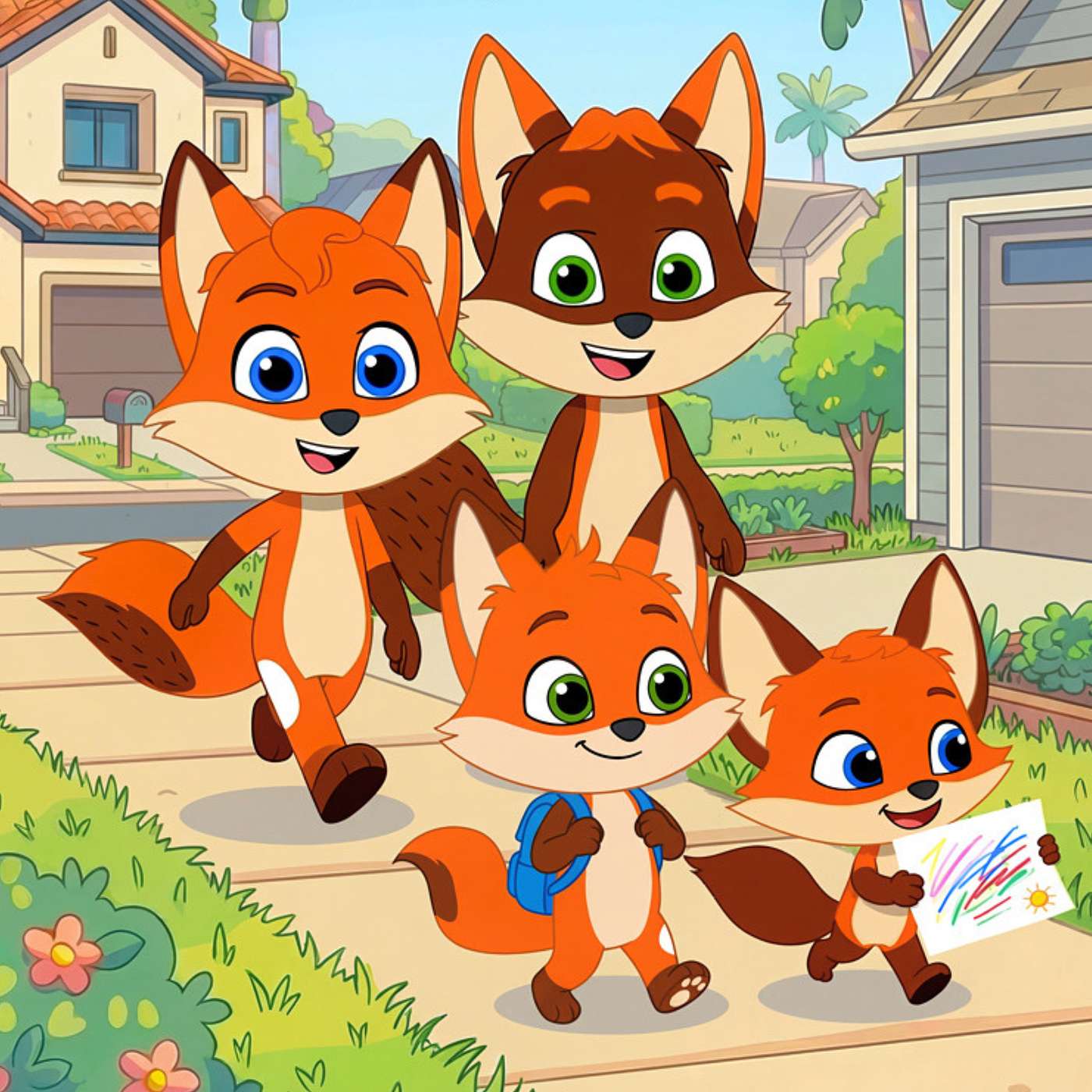 Bash & Mila: A Bilingual Kids Podcast in English & Spanish