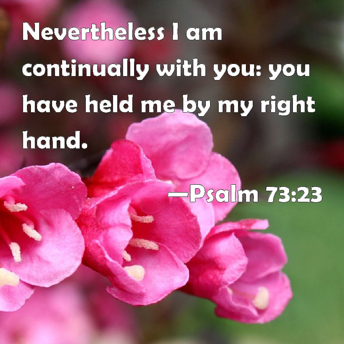 Thou Hast Holden Me By My Right Hand