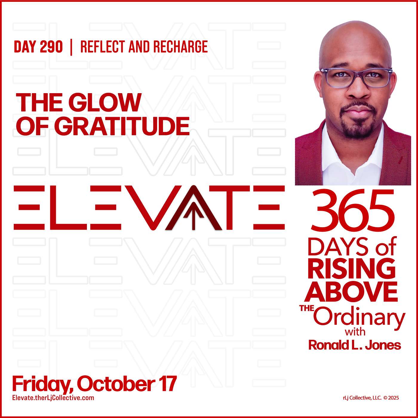 Day 290:  The Glow of Gratitude