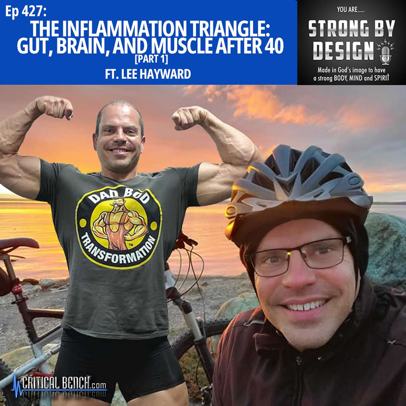 Ep 427 The Inflammation Triangle: Gut Brain and Muscle After 40 ft Lee Hayward [Part 1]