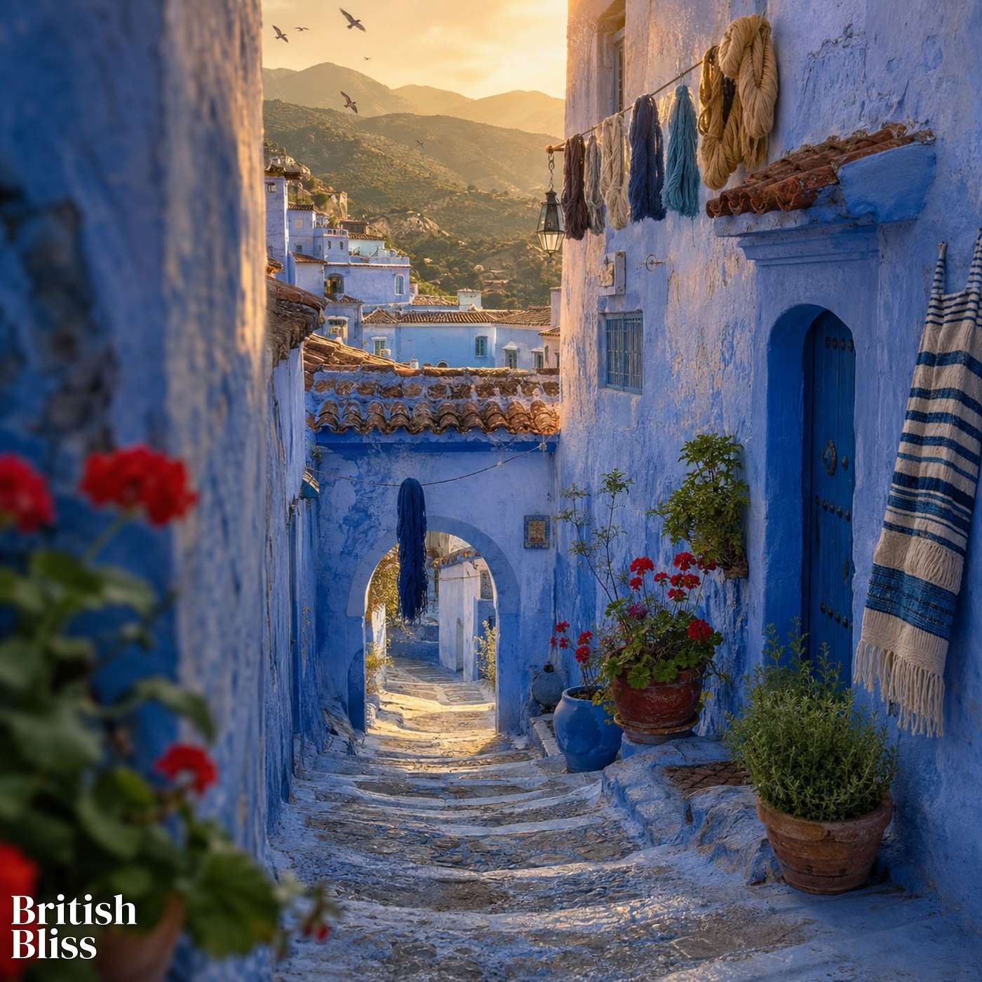 The Long Way Home Through Blue: Bedtime Story For Adults (Soothing British Male Voice)