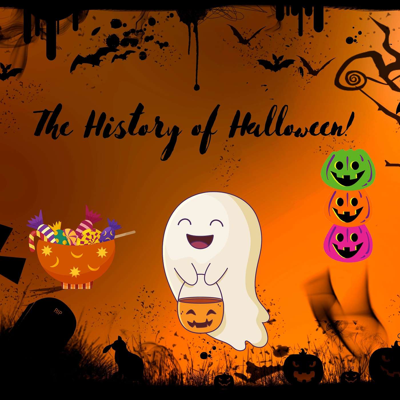 The History of Halloween and Trick & Treating episode artwork