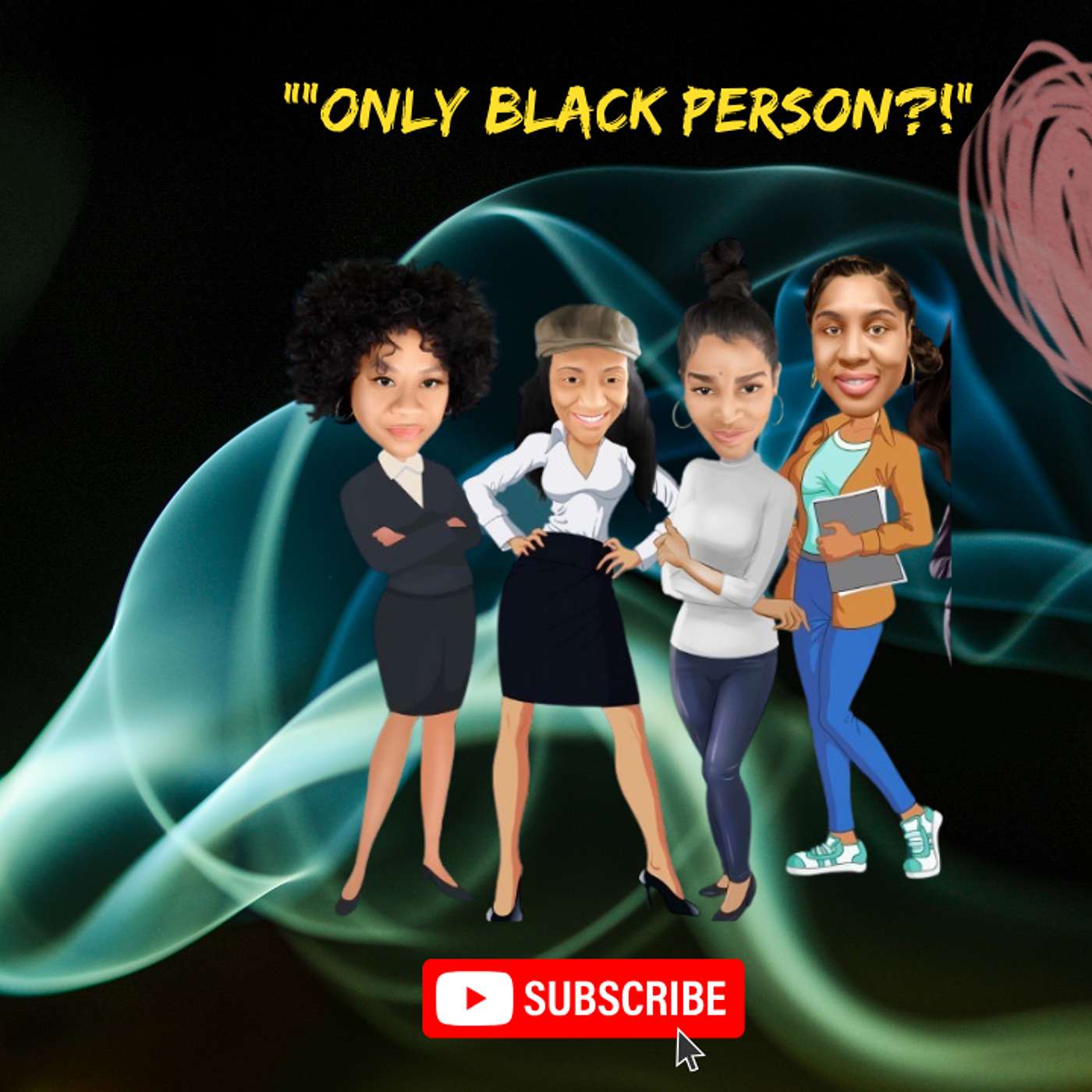 When you are the only black person episode artwork