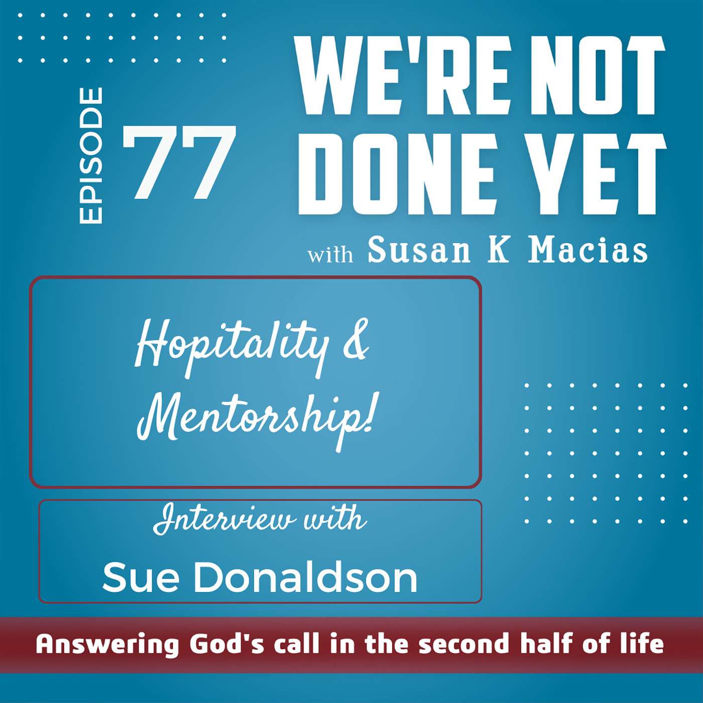 We\'re Not Done Yet