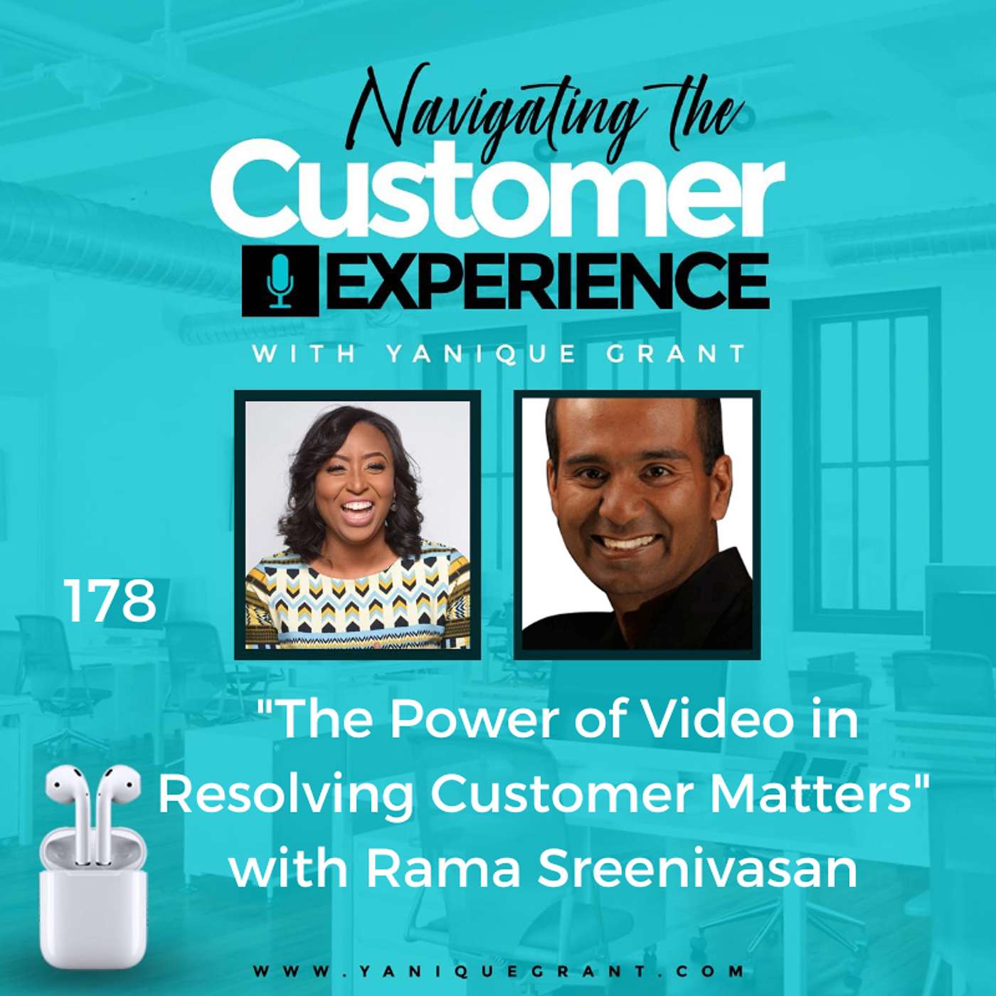 cover of episode 178: The Power of Video in Resolving Customer Matters with Rama Sreenivasan