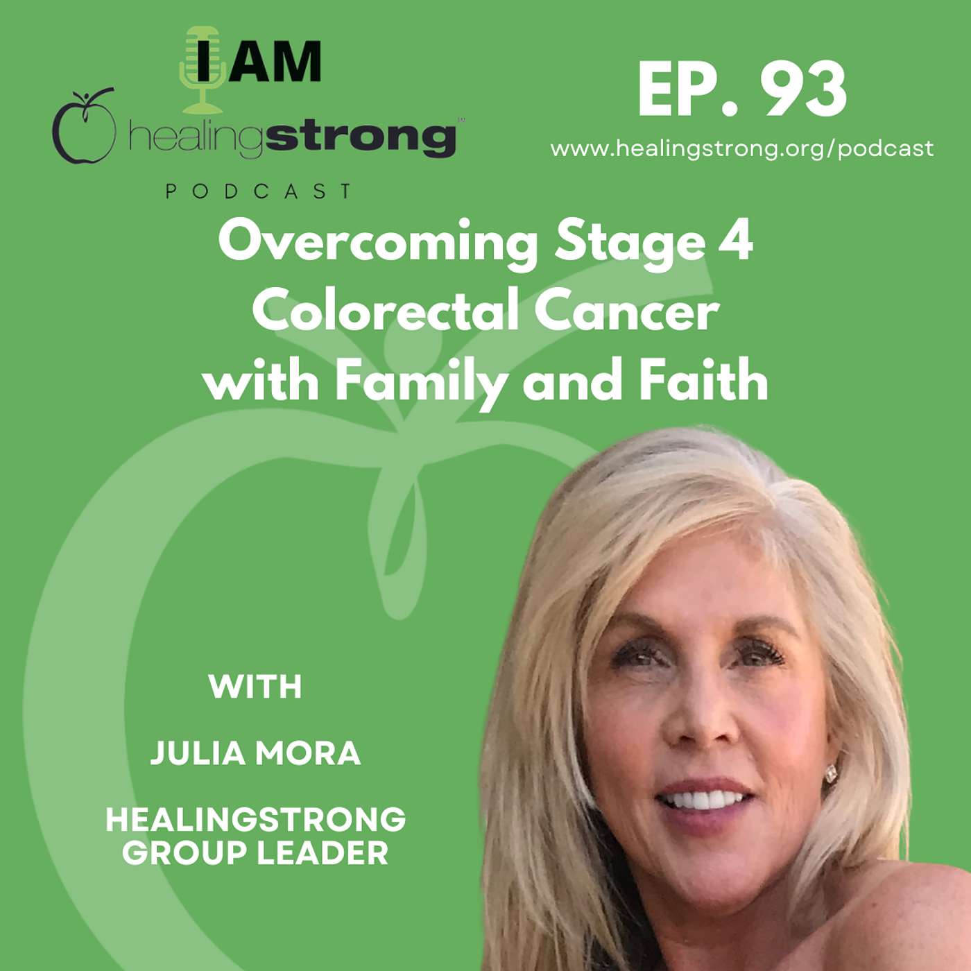 93: Overcoming Stage 4 Colorectal Cancer with Family and Faith | Julia Mora