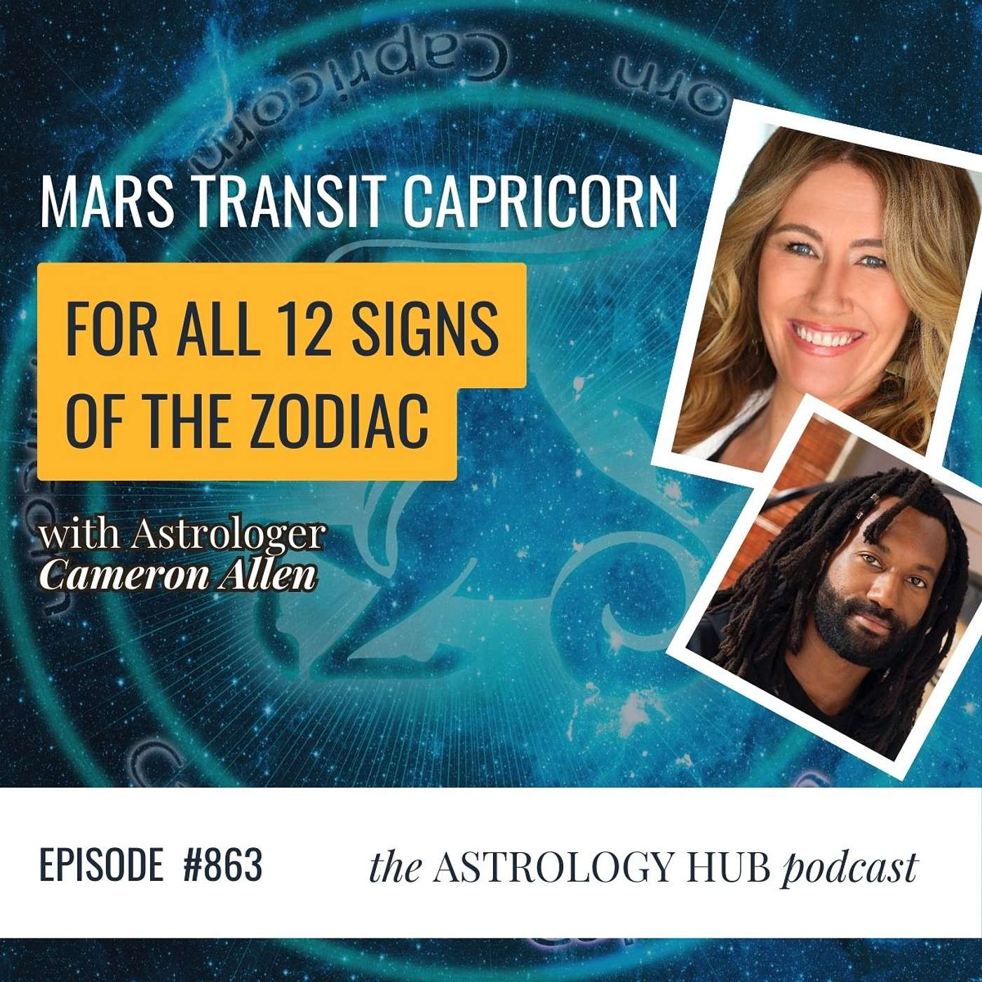 cover of episode Mars Transit Capricorn for all 12 Signs of the Zodiac w/Cameron Allen