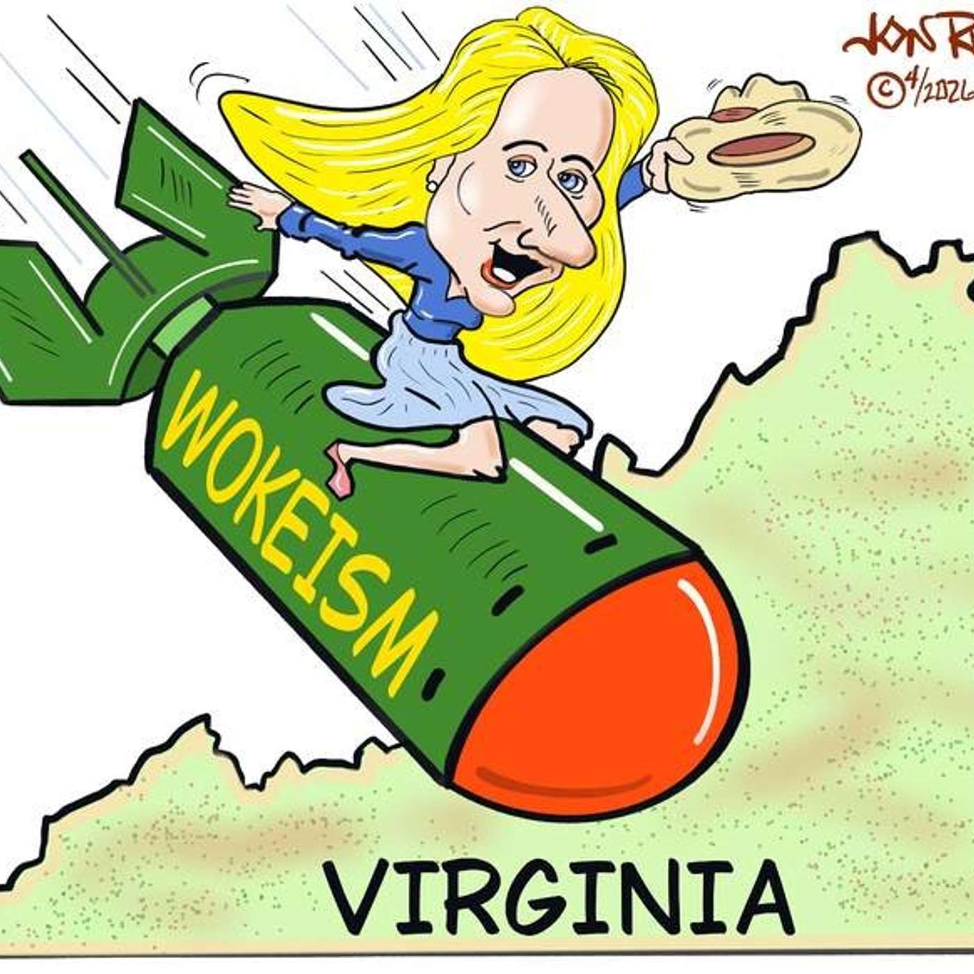 April 20 Democrats destroying Virginia on April 21. episode artwork