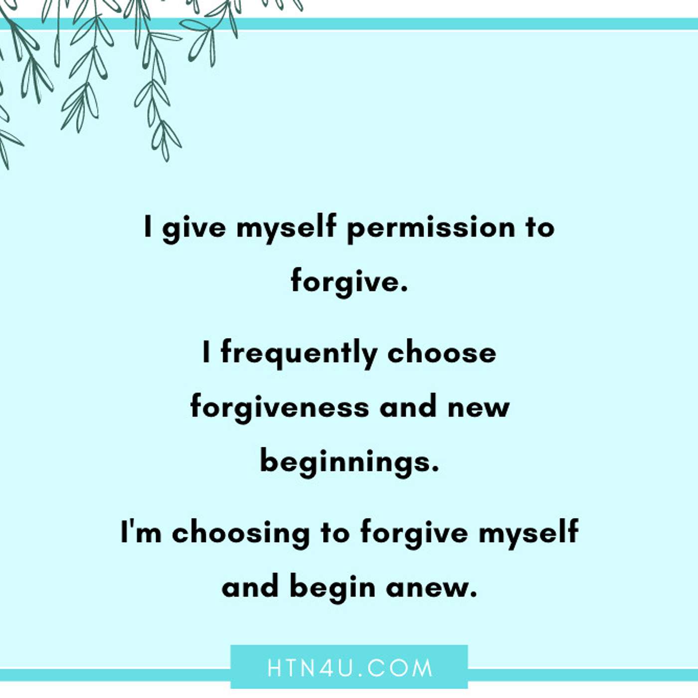 HTN4U Unlimiting Affirmations on Forgiveness #175