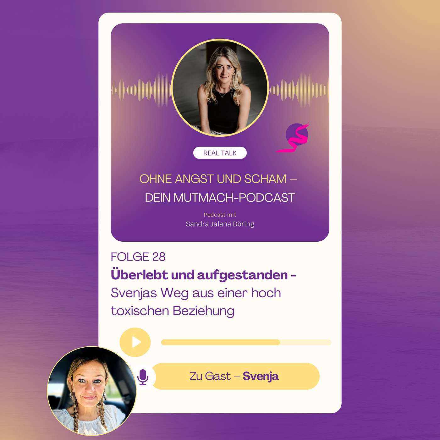 Ohne Angst und Scham mit Sandra Jalana