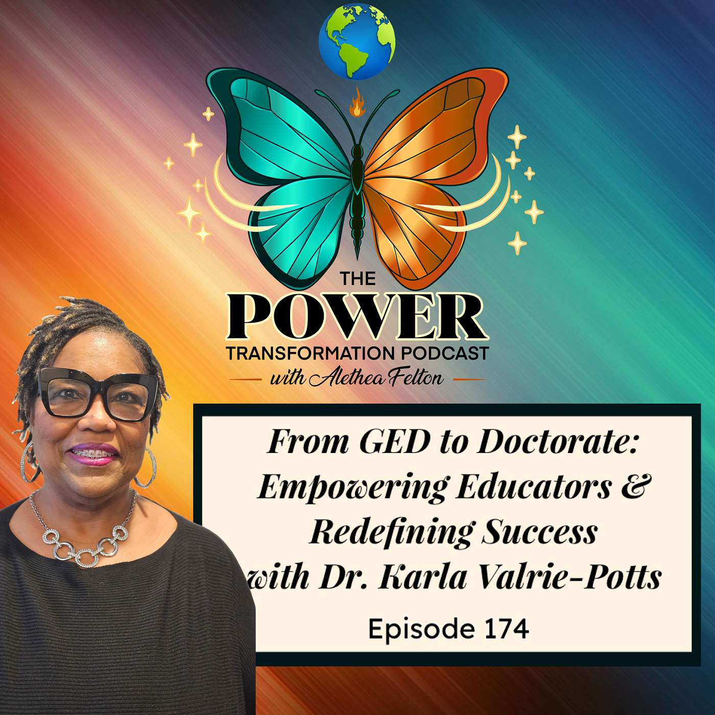 174. From GED to Doctorate: Empowering Educators and Redefining Success with Dr. Karla Valrie-Potts
