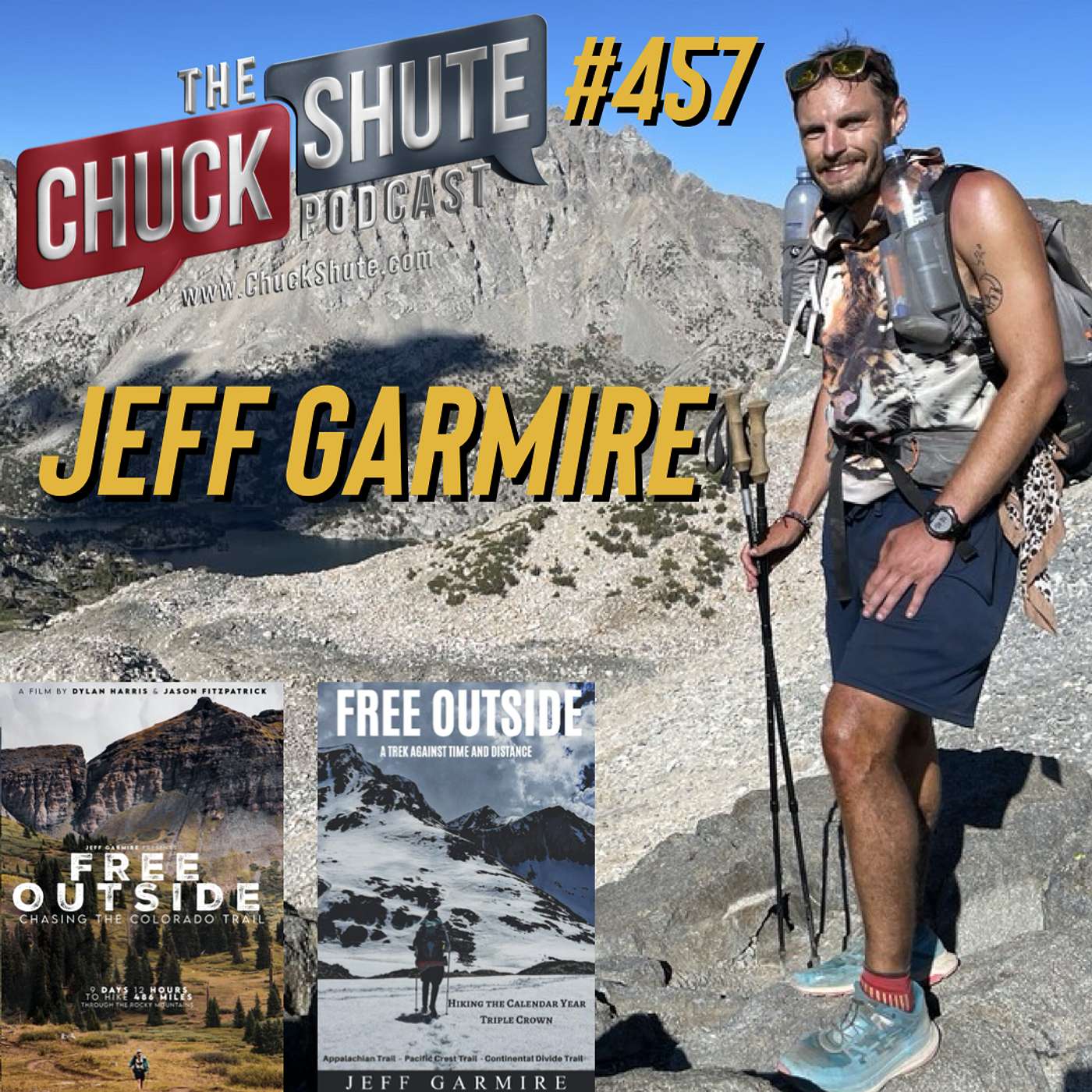 Jeff Garmire, Hiking Record Holder Discusses Bear Attack, Psychology of Hiking & More! - podcast episode cover