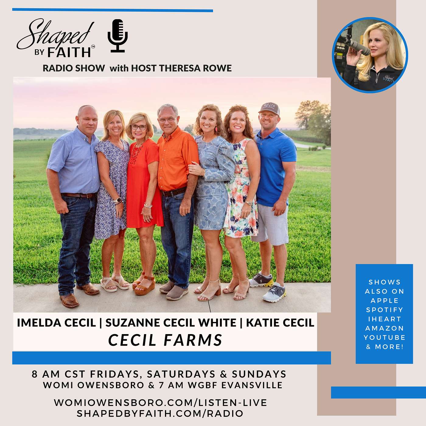 Shaped by Faith with Theresa Rowe