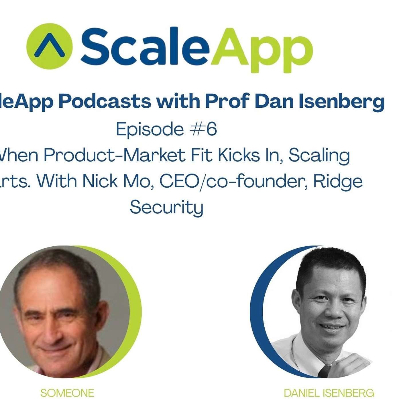 ScaleApp Podcasts with Prof Dan Isenberg