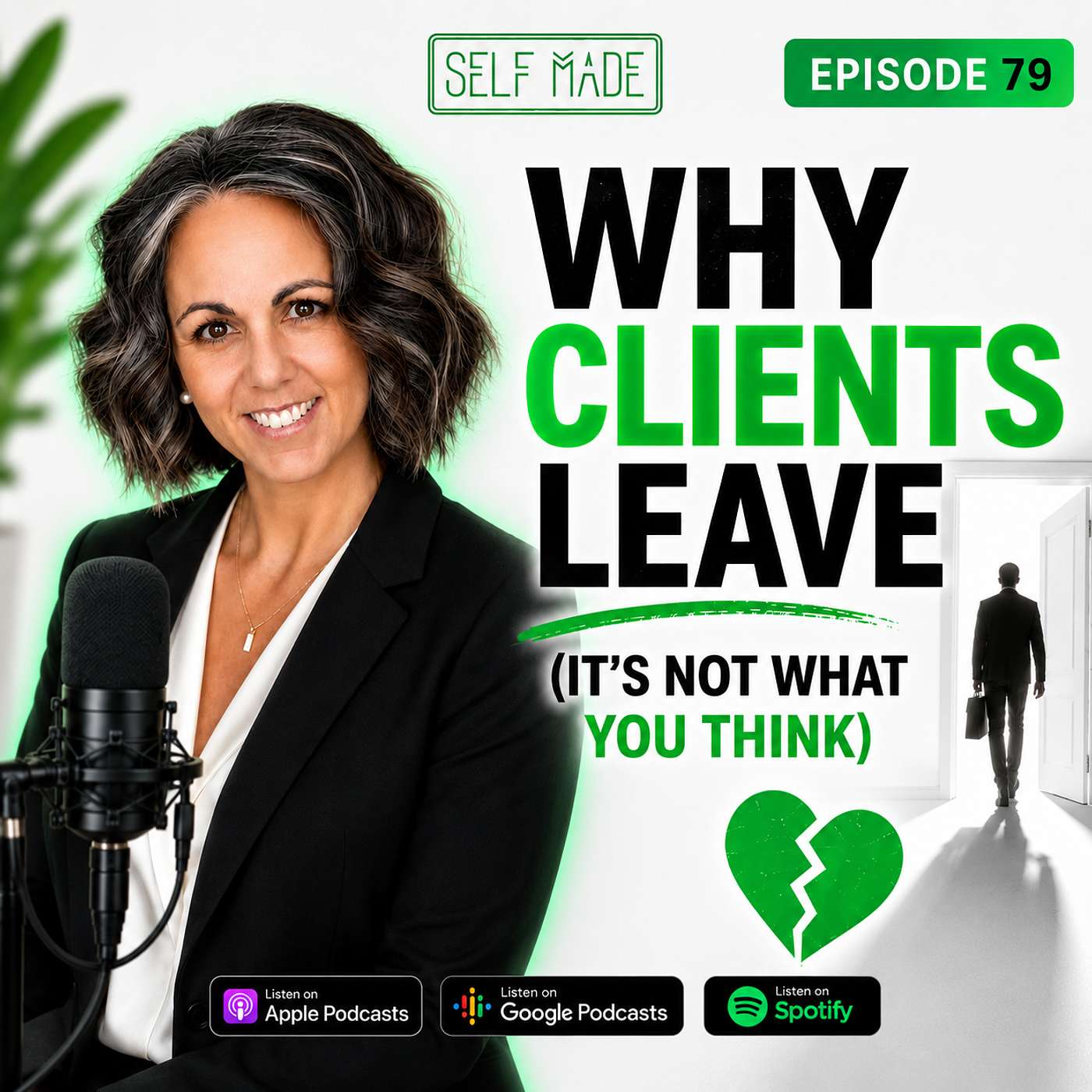 Podcast Episode 79 - Why Clients Leave (It's Not What You Think) episode artwork