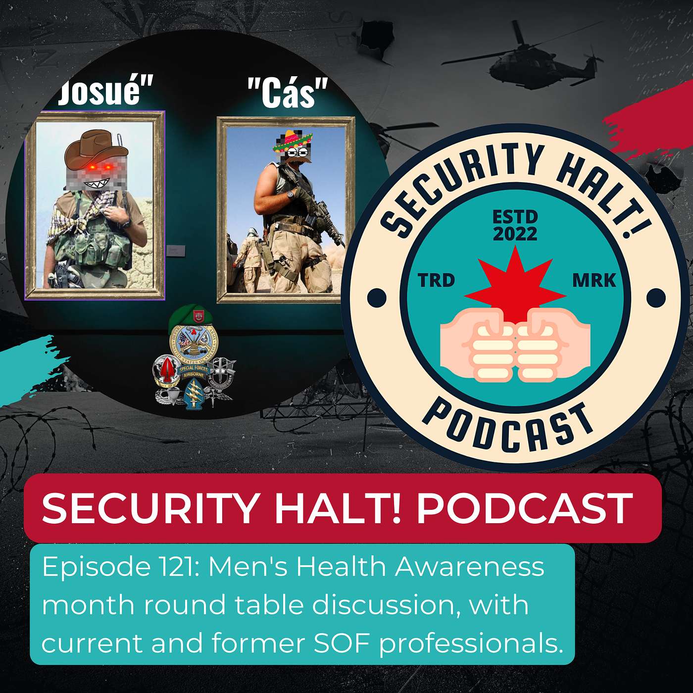 Men's Health Awareness month round table discussion, with current and former SOF professionals. episode artwork