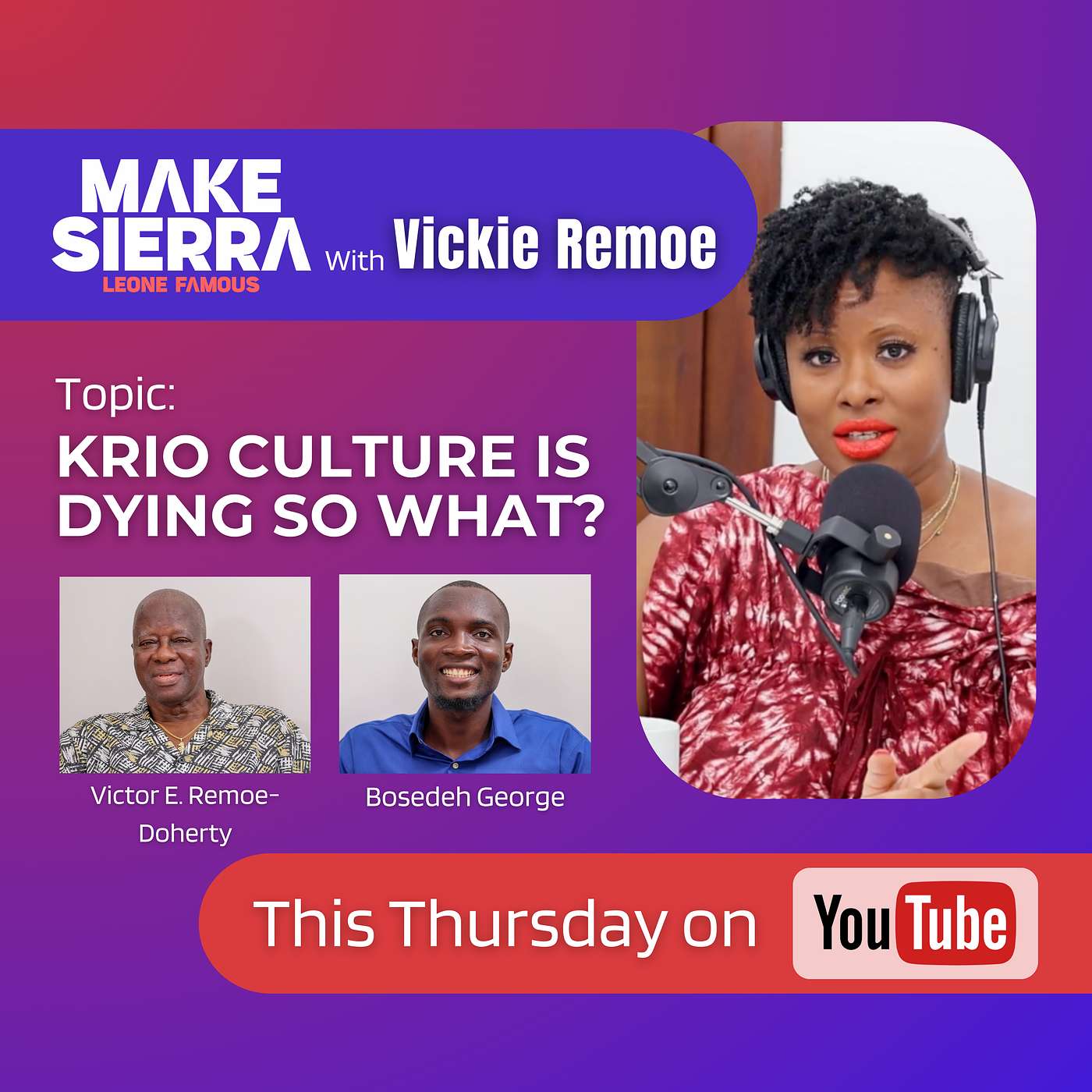 Krio Culture Is Dying So What?