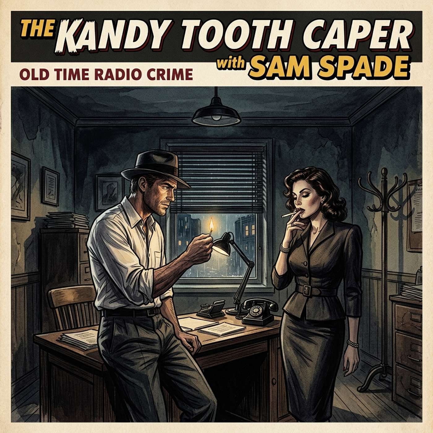 The Kandy Tooth Caper with Sam Spade - Old Time Radio Crime