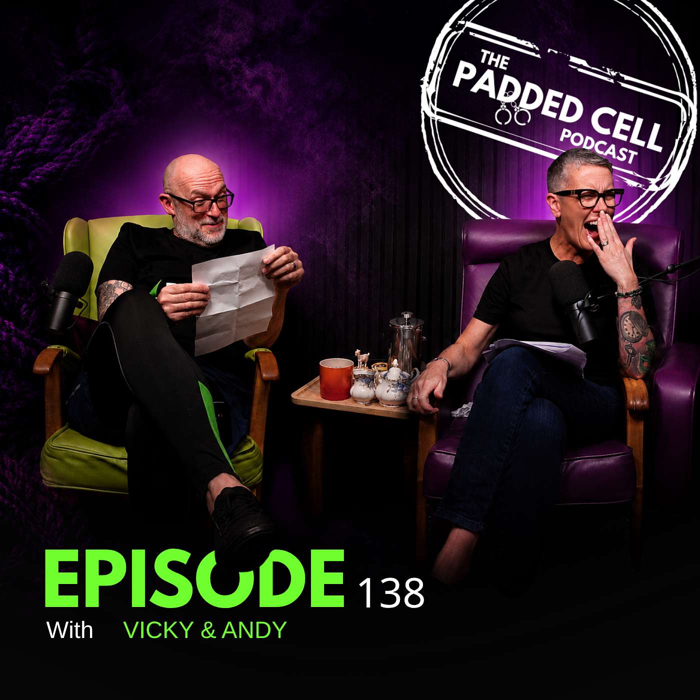 EPISODE 138 'The Saucy Secret Society' episode artwork