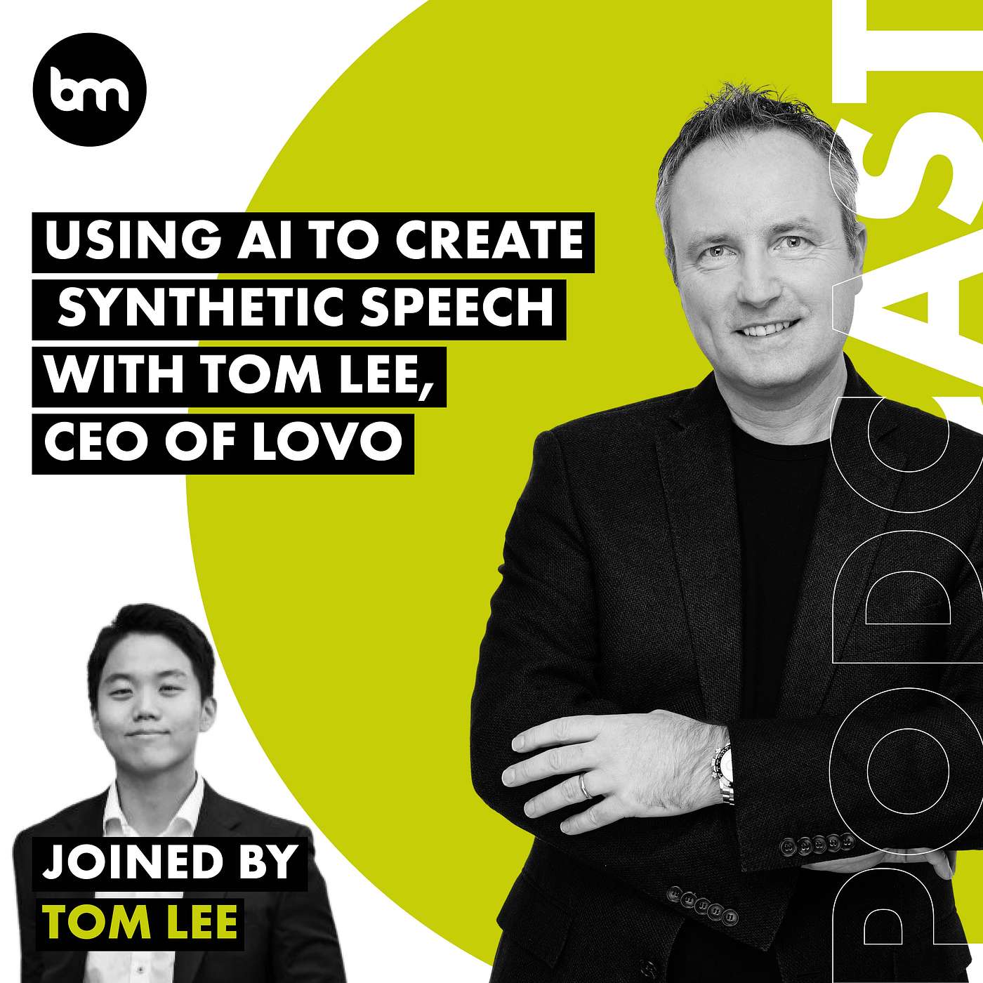 cover of episode Using AI To Create Synthetic Speech with Tom Lee, CEO of LOVO