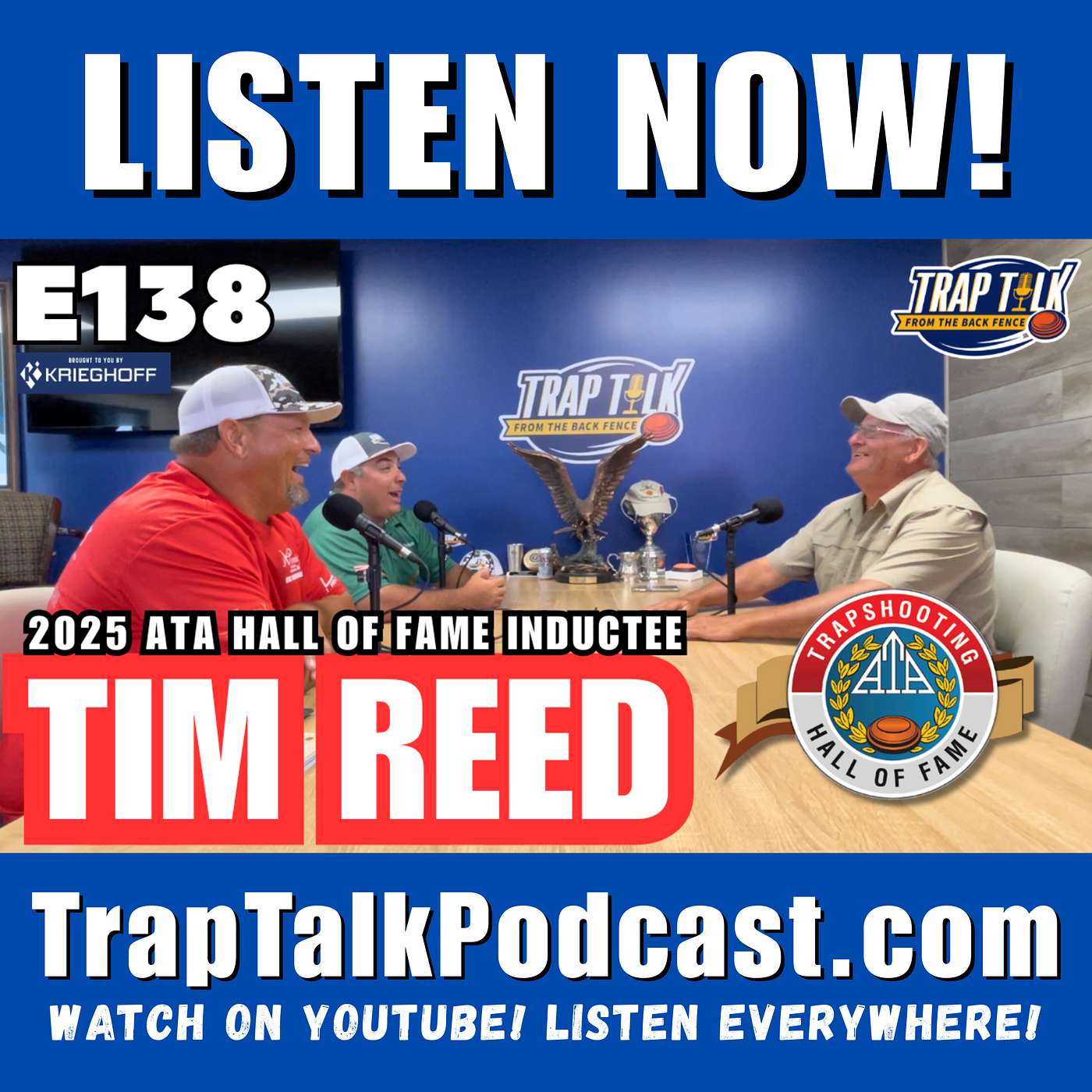 🏆 2025 ATA Hall of Fame Inductee Tim Reed Joins Trap Talk LIVE from the Grand American!