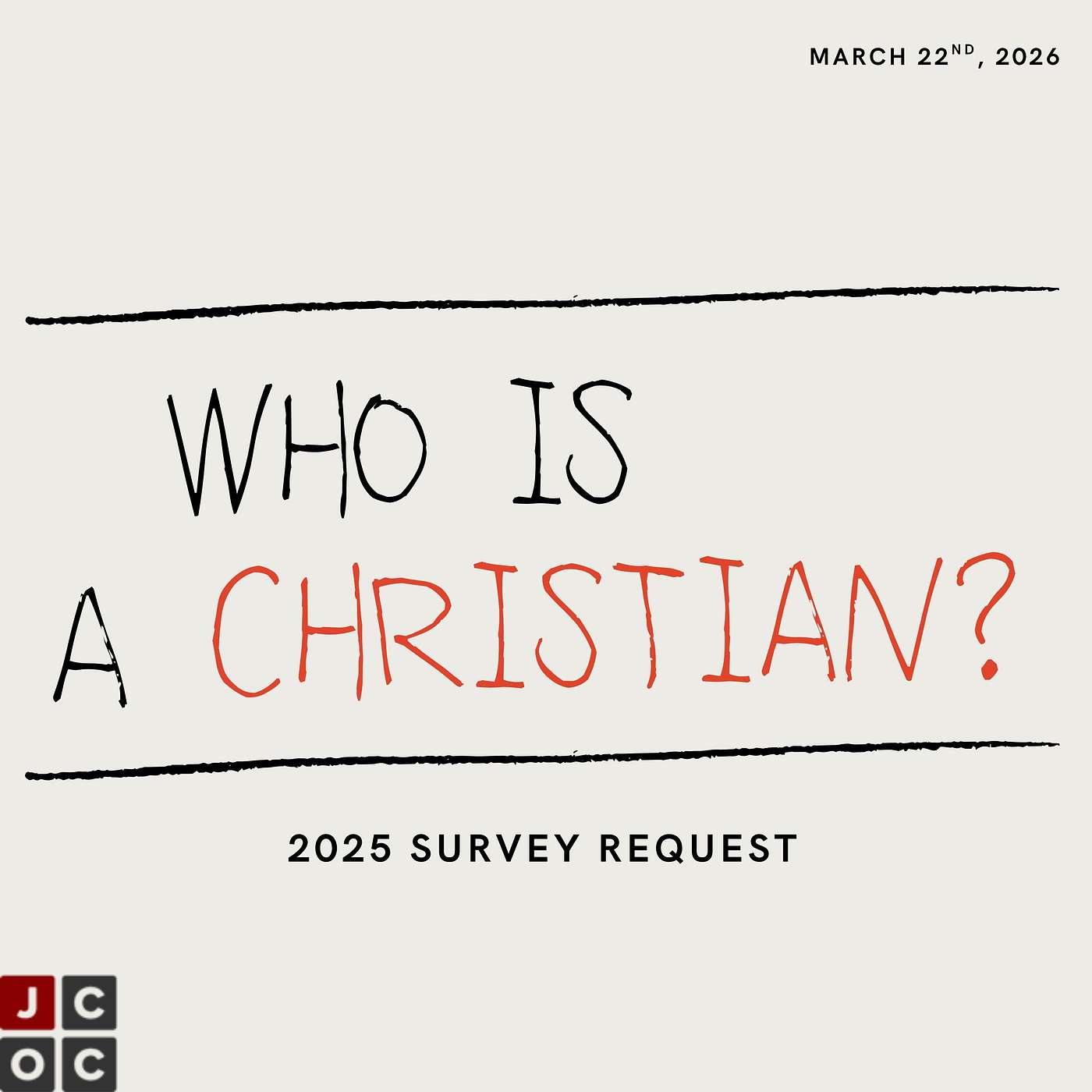 Who is a Christian? episode artwork