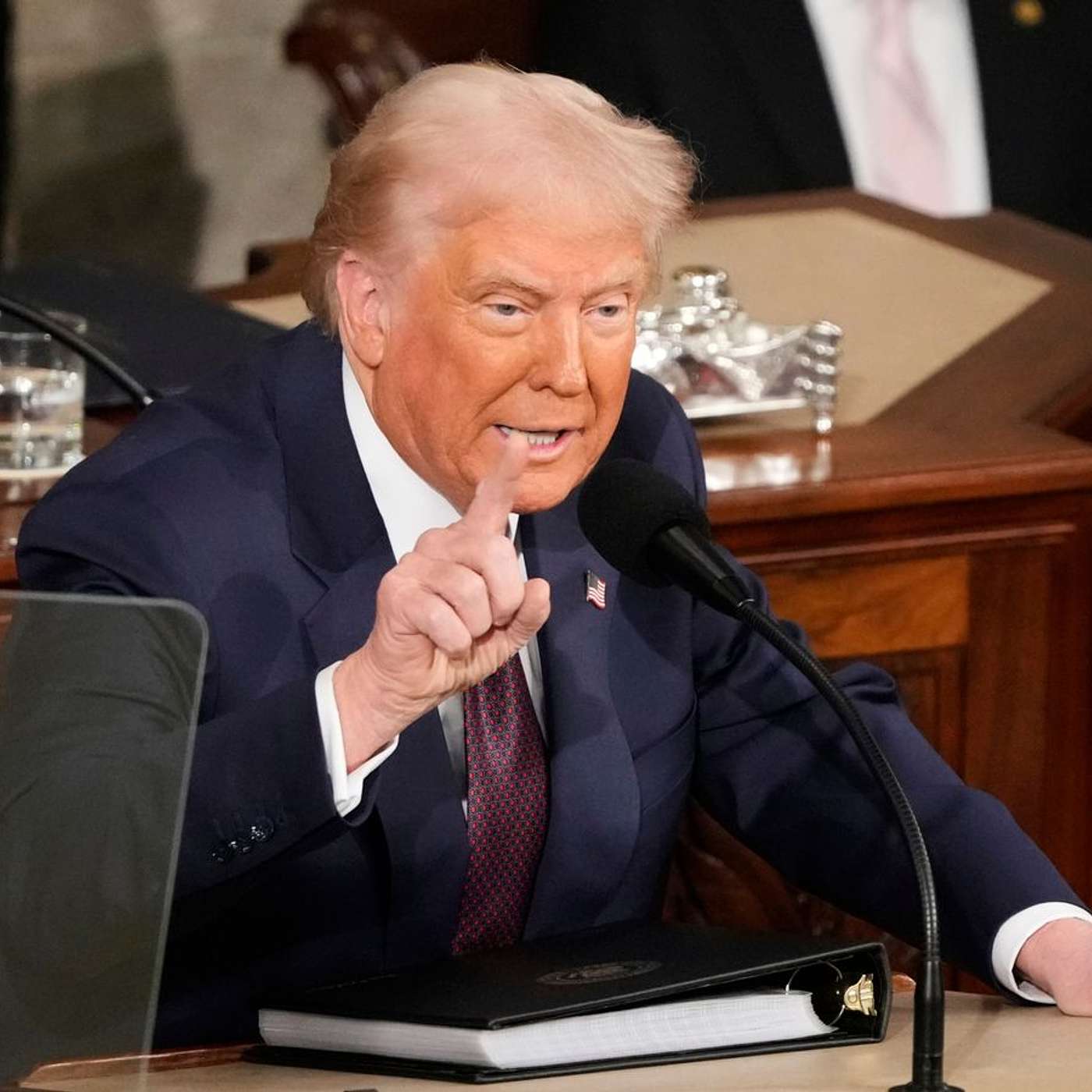 Republicans weigh using the power of Congress to rein in Trump on tariffs episode artwork