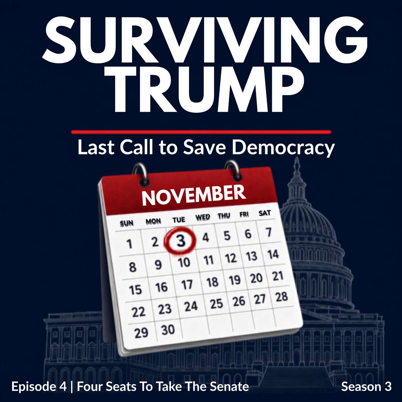 Four Seats to Take the Senate: Trump, the Money, and the Nine Races That Decide It episode artwork