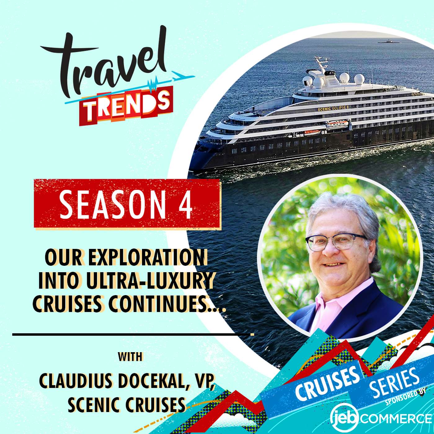 Our Exploration into Ultra-Luxury Cruises Continues with Claudius Docekal, VP, Ocean Deployment & Shore Excursions at Scenic
