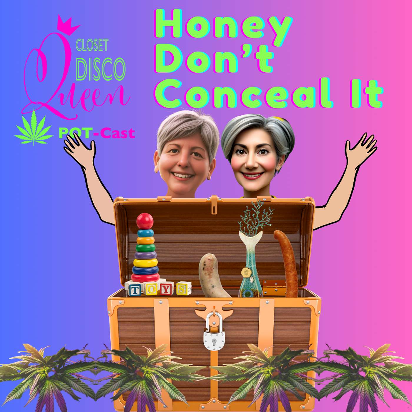 Unfiltered Midlife Moments & Cannabis Wisdom |  Honey, Don't Conceal It episode artwork