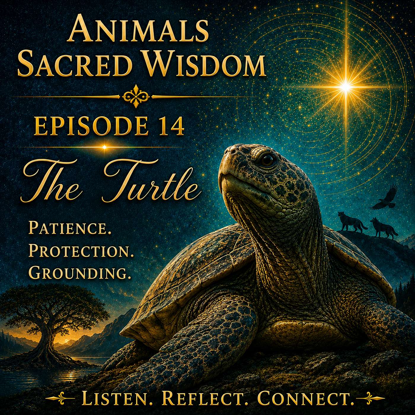 TURTLE:  Patience. Protection. Grounding episode artwork