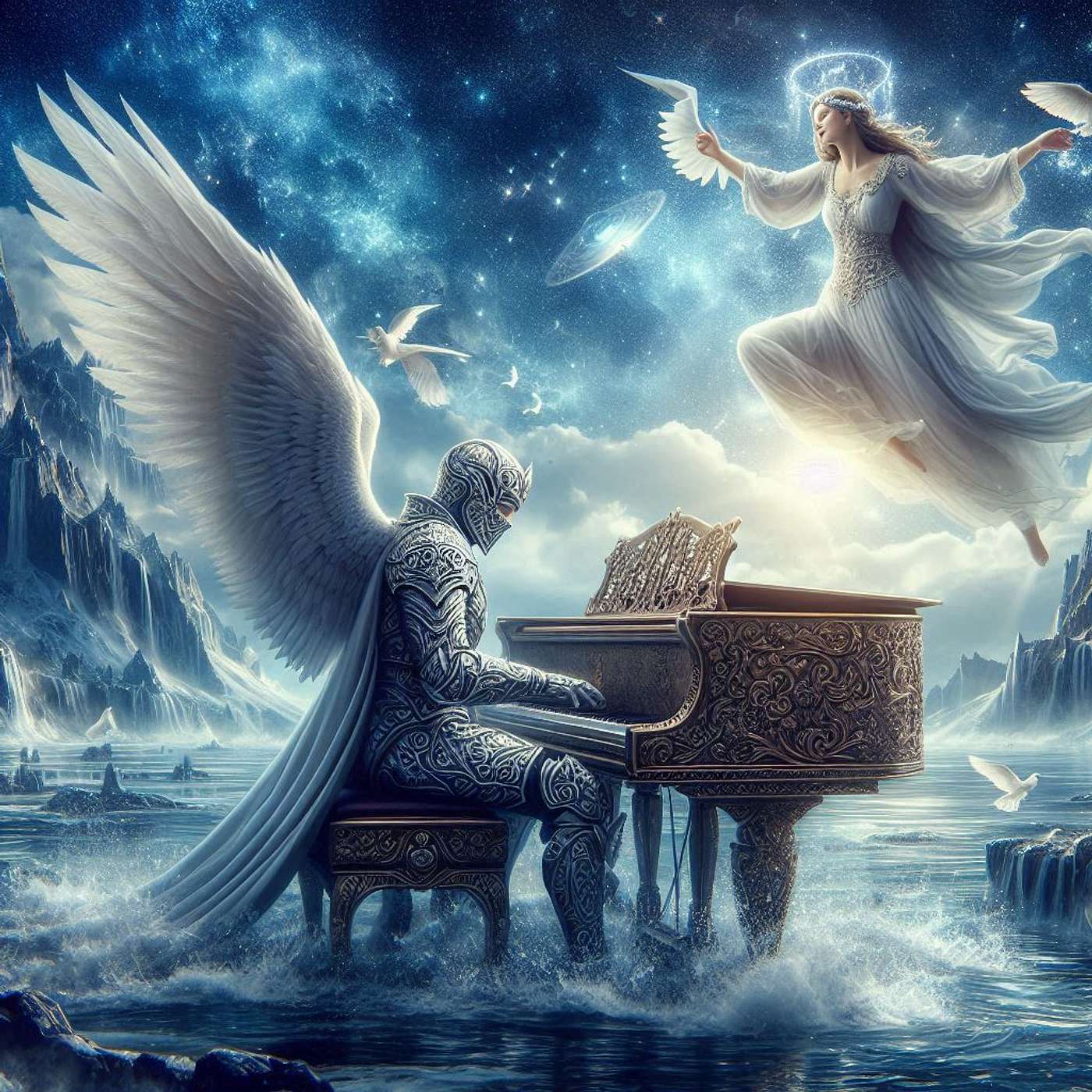 MSWb2t18 Come Into My Heart And Make Me Just Like You trio Nicholas Mazzio Lauren Mazzio The Rain 1