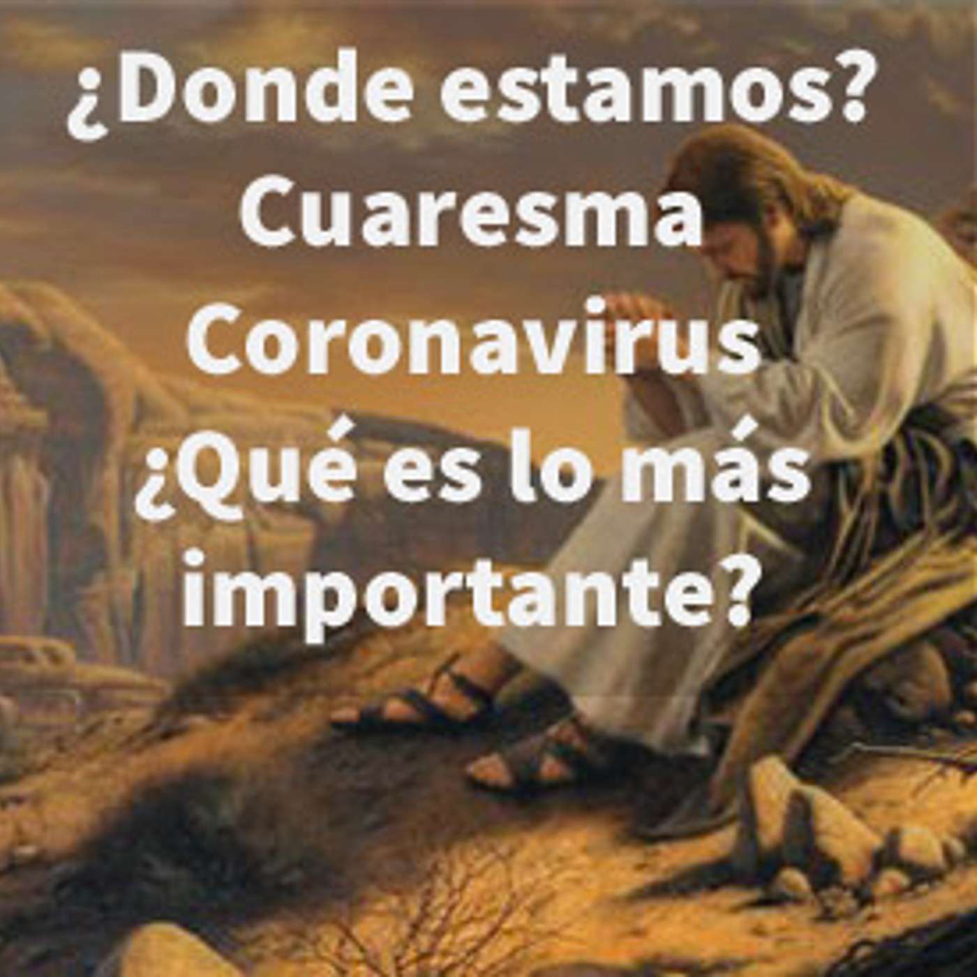 Episodio 214: 🤷‍♂️ ¿Donde estamos? ✝️ Cuaresma 😷 Coronavirus  🤔 ¿Qué es lo más importante? 🛐 episode artwork
