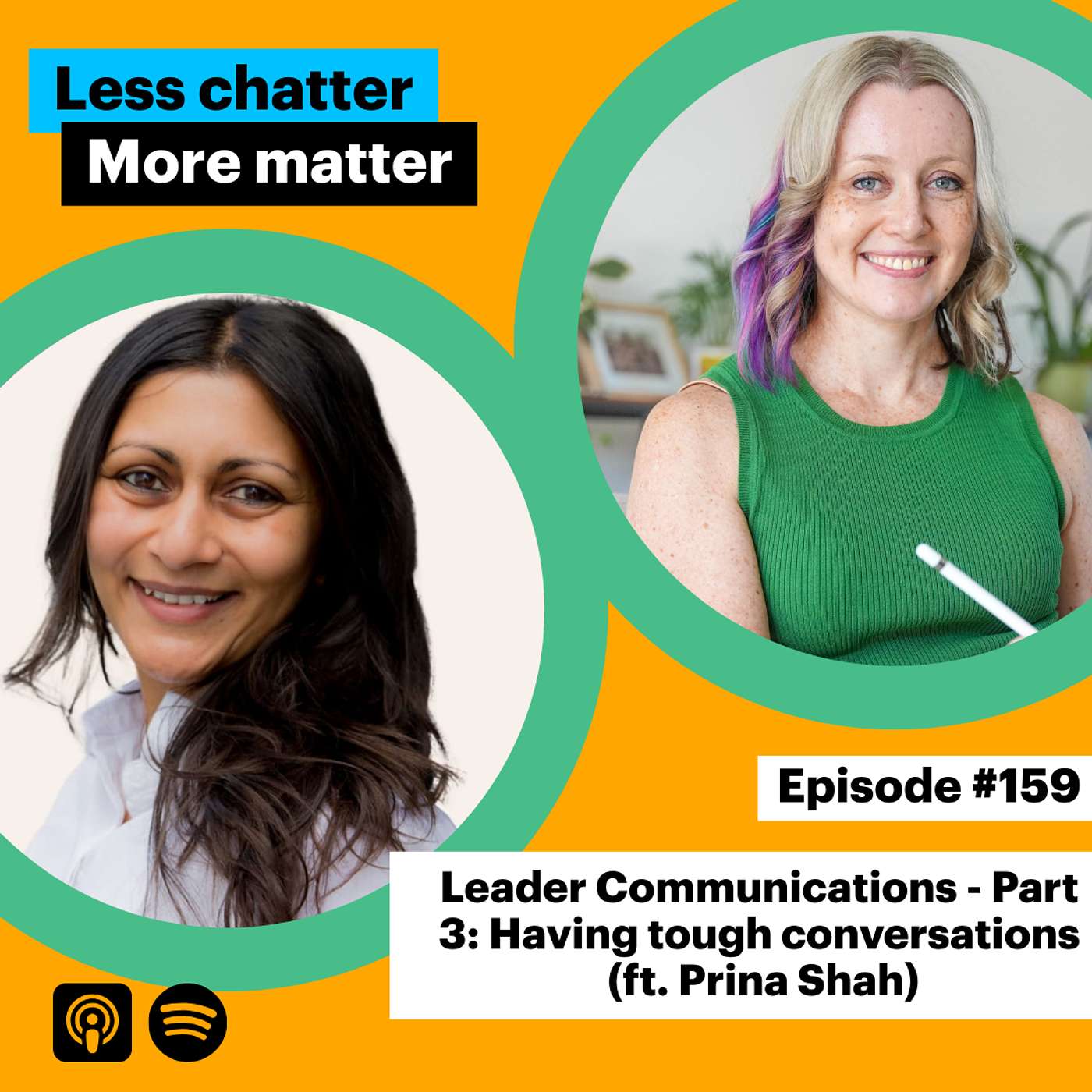 #159 Leader Communications - Part 3: Having tough conversations (ft. Prina Shah) #159 Leader Communications - Part 3: Having tough conversations (ft. Prina Shah)