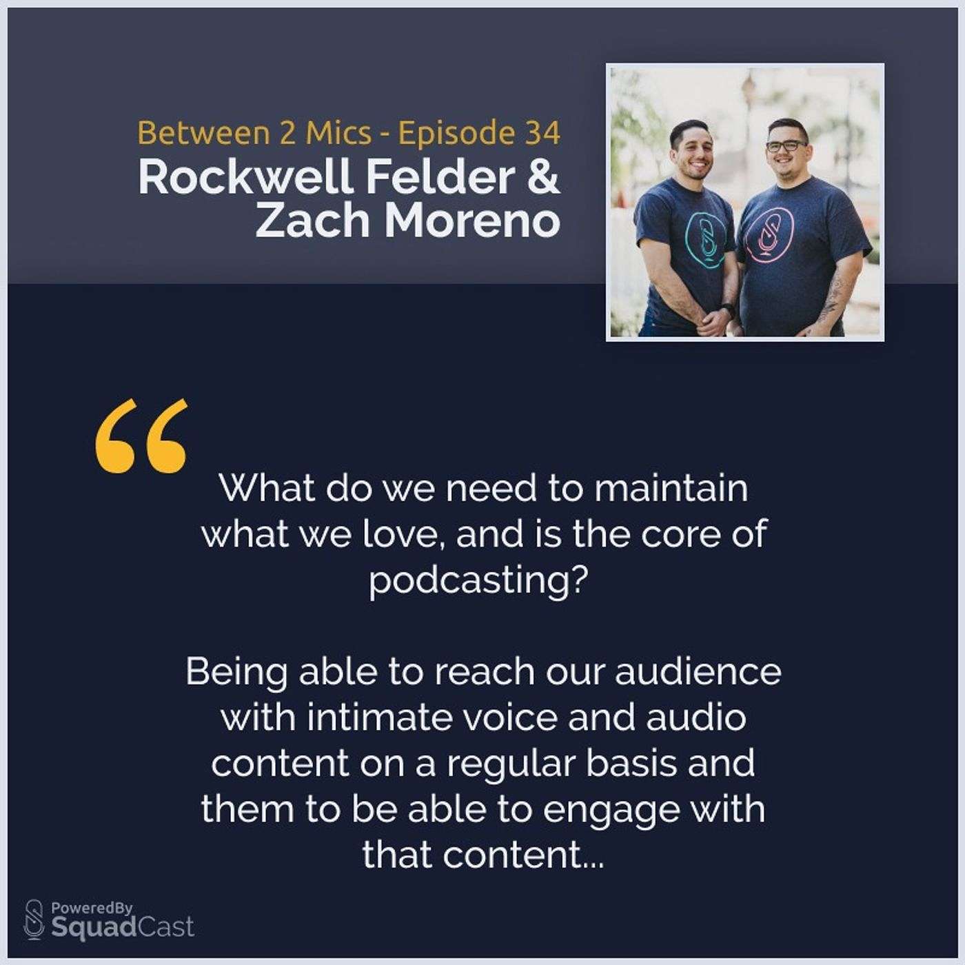 Between Two Mics: The Remote Recording Podcast