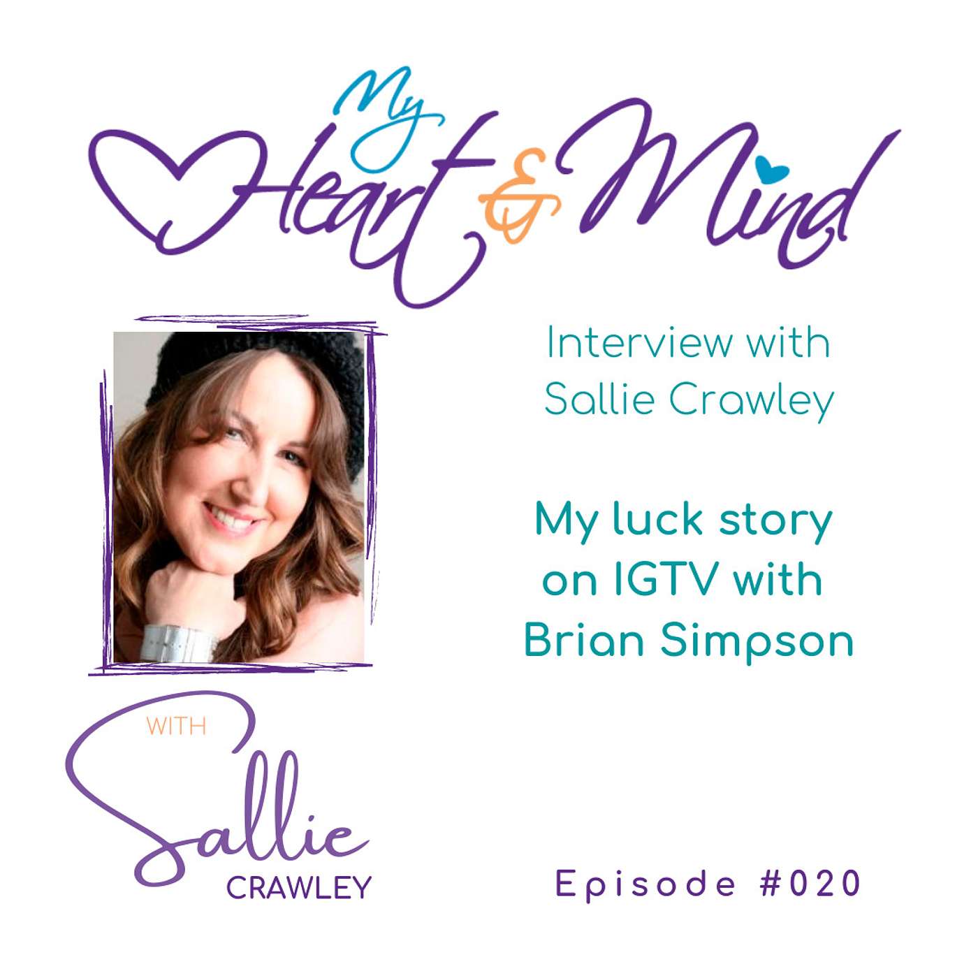 Interview with Sallie Crawley by Brian Simpson, a ruptured Achilles, a heart attack and breast cancer