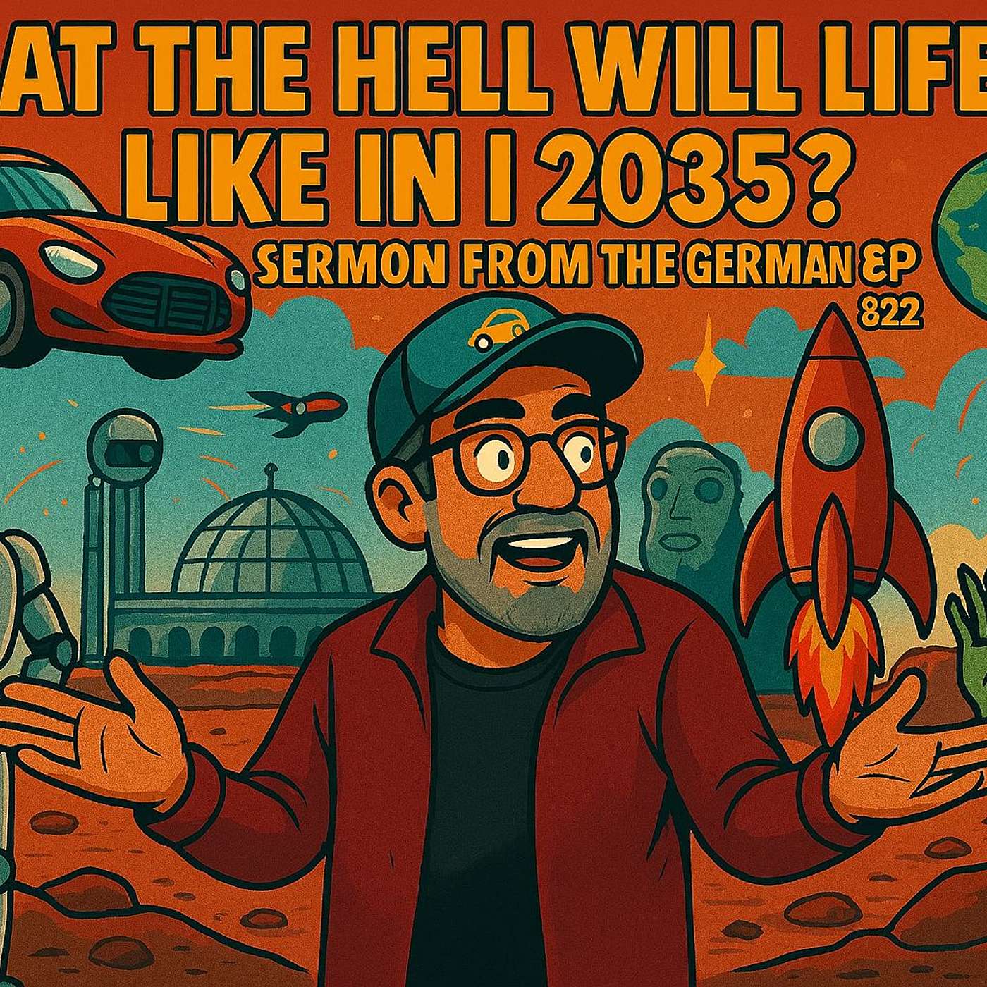 AI, Aliens, and Apocalypse: A Sneak Peek at 2035  | Sermon From The German Ep 822