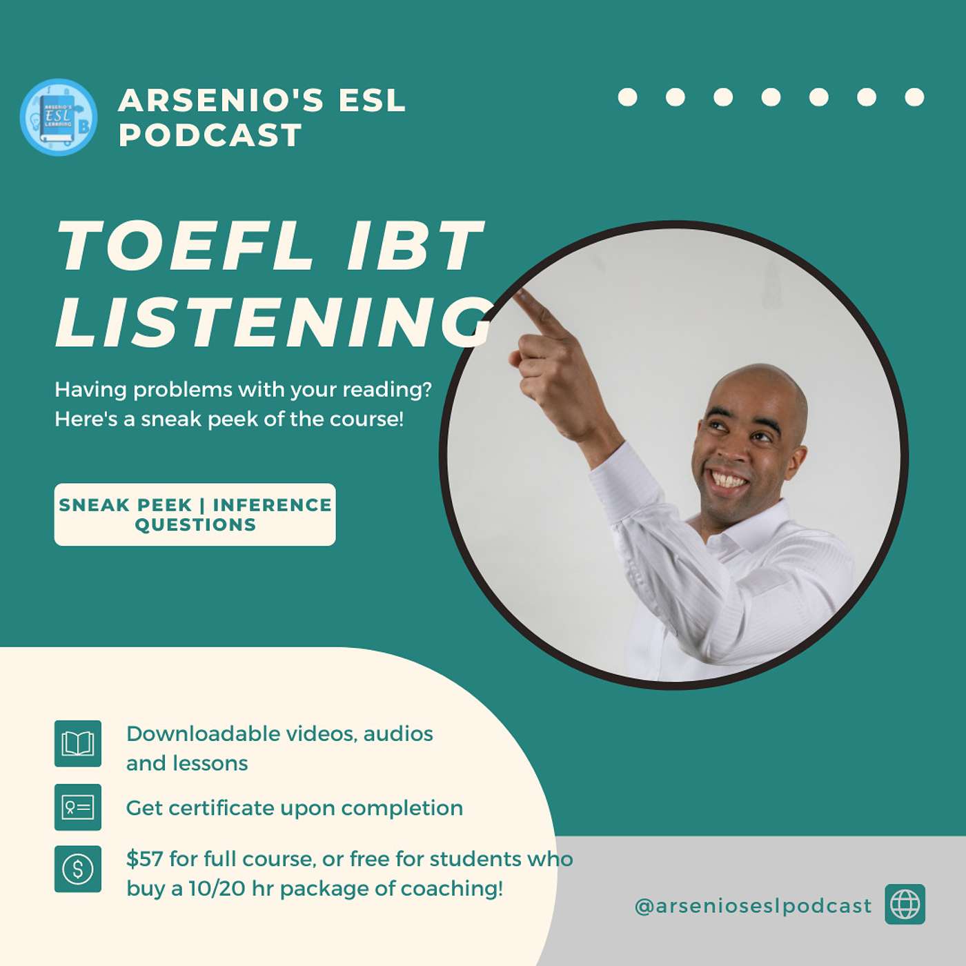 TOEFL iBT | Listening | Course Sneak Peek | Note-taking | Inference Questions episode artwork