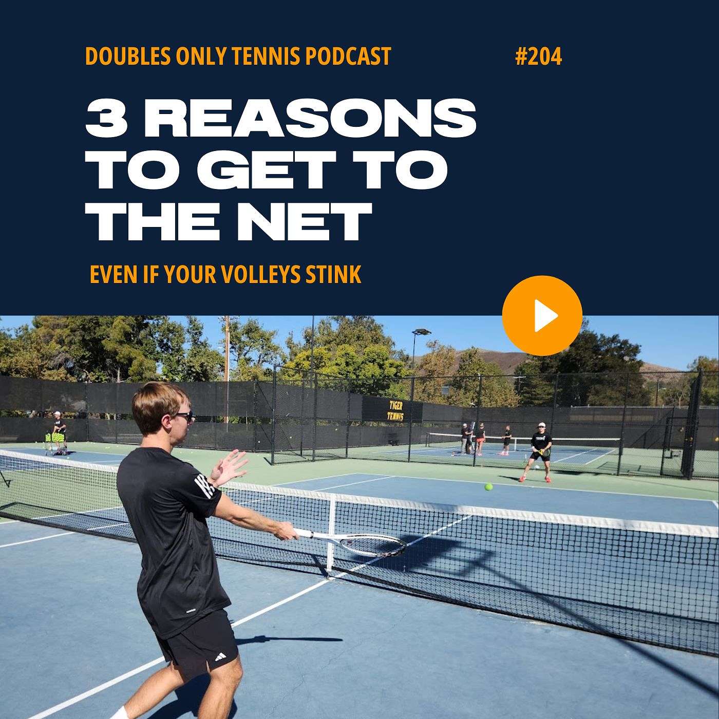 3 Reasons to Get to the Net Even if Your Volleys Stink