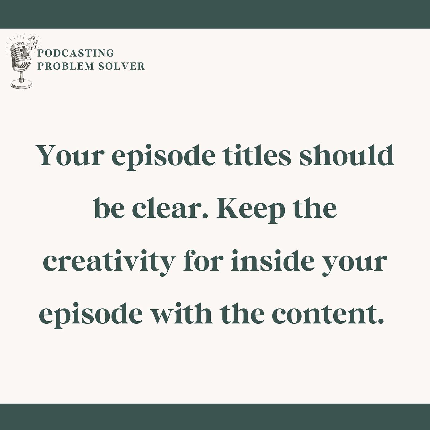 Podcast Growth and SEO Strategies for Entrepreneurs | Podcasting Problem Solver