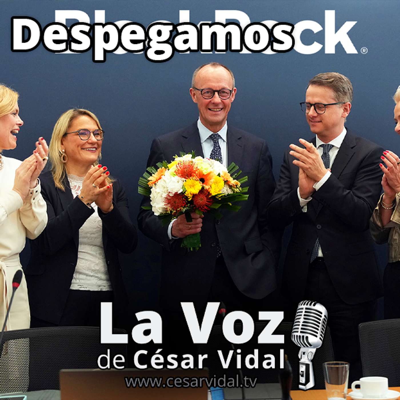 Despegamos: Canciller Blackrock, deudocracia europea, chantaje Starlink, Trump con Macron y ejército UE - 24/02/25
